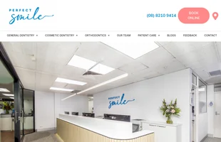 Perfect Smile dental website